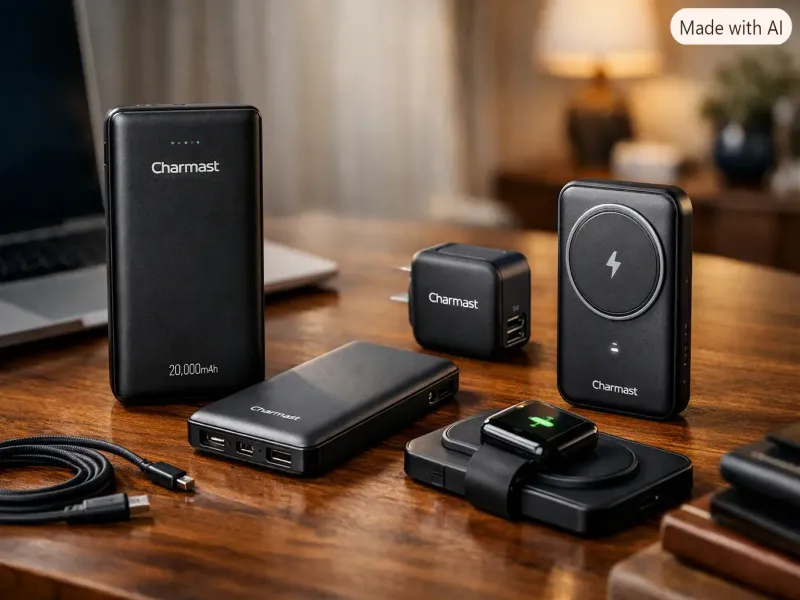 Charmast Portable Power Banks Wireless Chargers And Smart Charging Accessories For Everyday Convenience